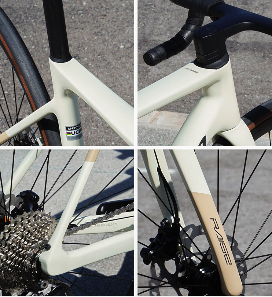 Megamo - RAISE 15 CW - (2025) - Bone White - Bike leasing and financing in Nuremberg, Germany - Detail shots