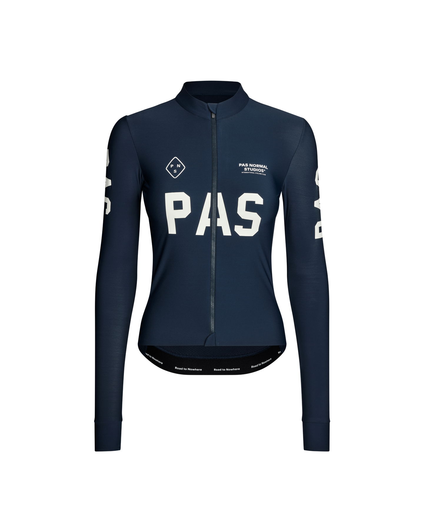 Pas Normal Studios - Women's PAS Mechanism Long Sleeve Jersey - Navy - Nuremberg, Germany 
