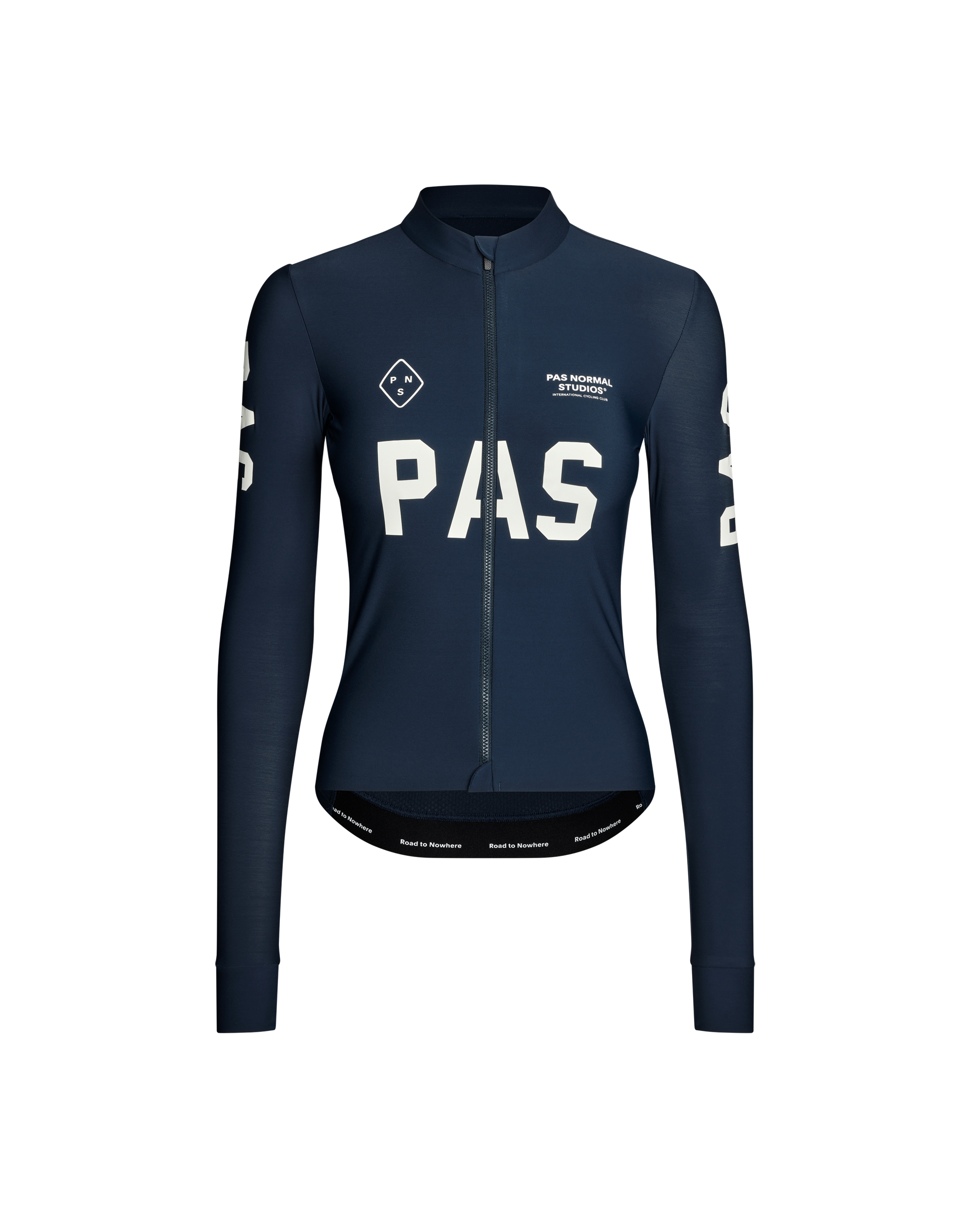 Pas Normal Studios - Women's PAS Mechanism Long Sleeve Jersey - Navy - Nuremberg, Germany 