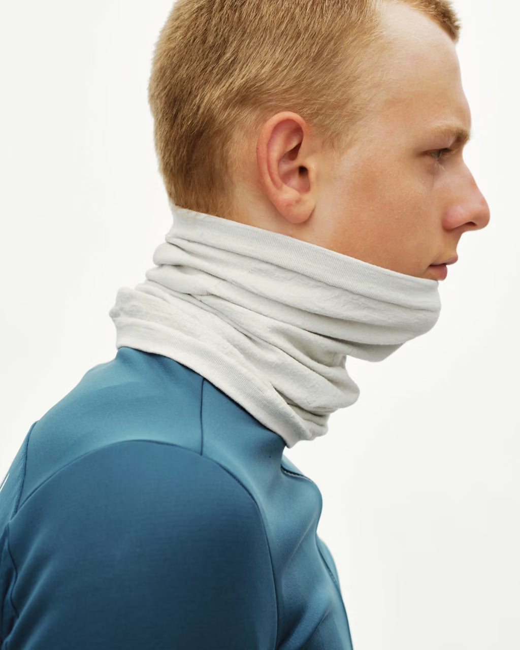 Pas Normal Studios - Logo Merino Knit Necktube - Misty Grey - Nuremberg, Germany