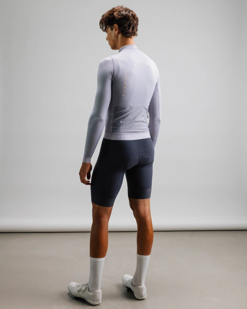 ISADORE - Men's Alternative Light Long Sleeve Jersey - Lilac Marble - Nuremberg, Germany