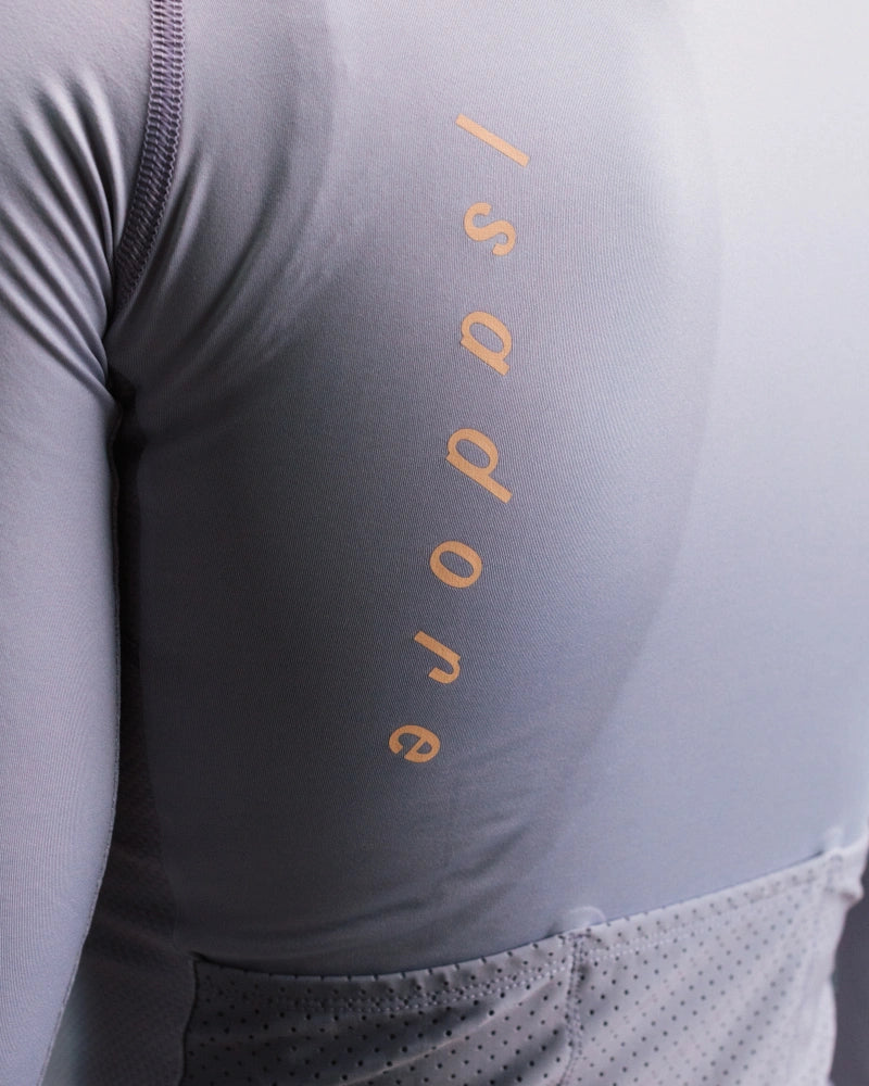 ISADORE - Men's Alternative Light Long Sleeve Jersey - Lilac Marble - Nuremberg, Germany