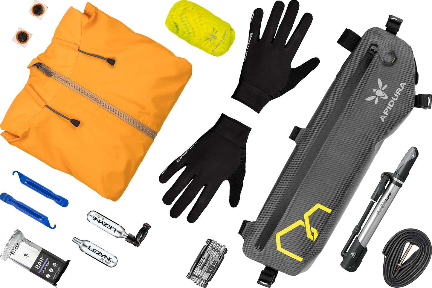 APIDURA - Expedition Frame Pack (5L TALL) - Nuremberg, Germany - Packing overview 