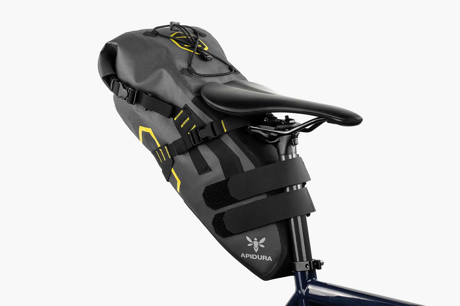 APIDURA - Expedition Saddle Pack (14L) - Nuremberg Germany - Side view on bike 2