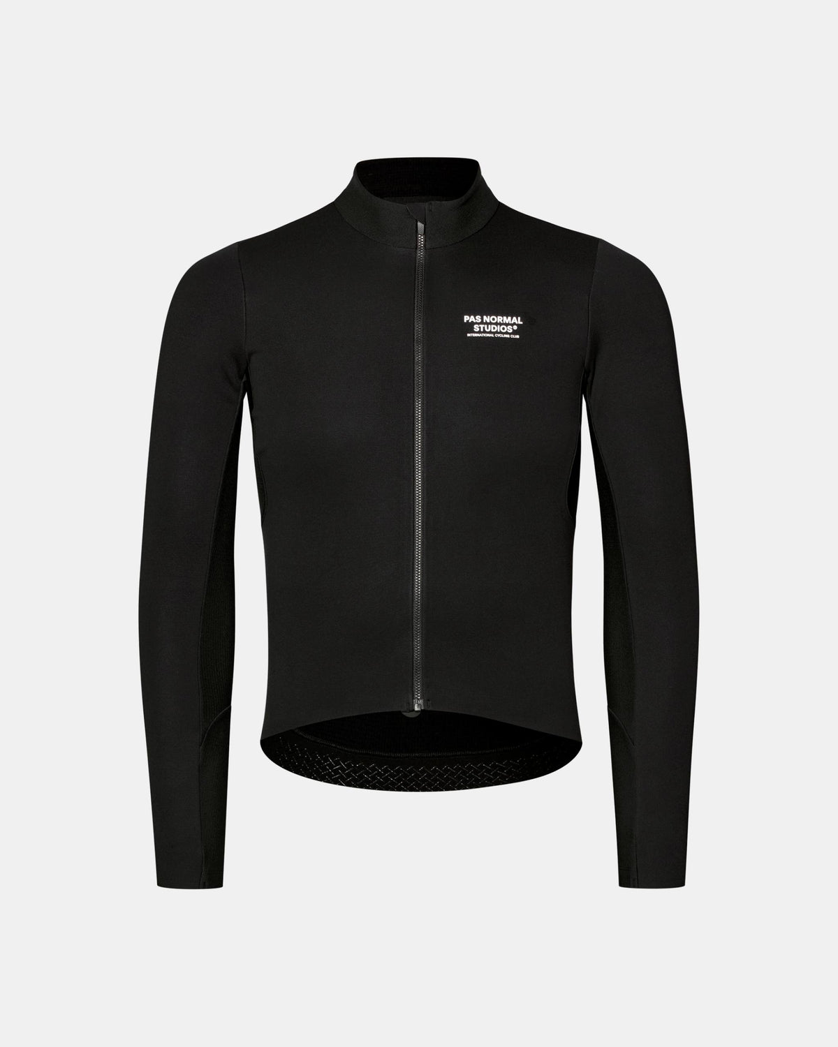 Pas Normal Studios - Men's Mechanism Thermal Long Sleeve Jersey 2.0 - Black - Nuremberg, Germany