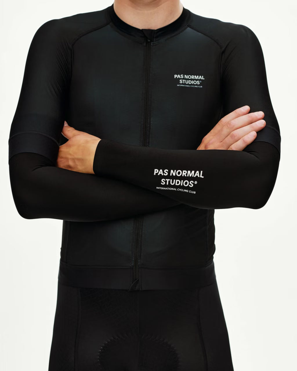 Pas Normal Studios - Logo Arm Warmers - Black - Nuremberg, Germany