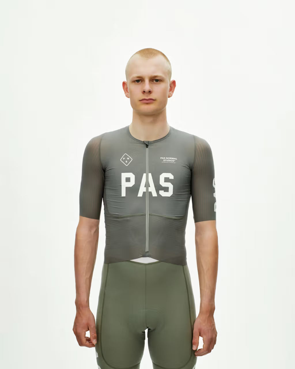 Pas Normal Studios - Men's PAS Mechanism Pro Jersey - Grey Moss - Nuremberg, Germany