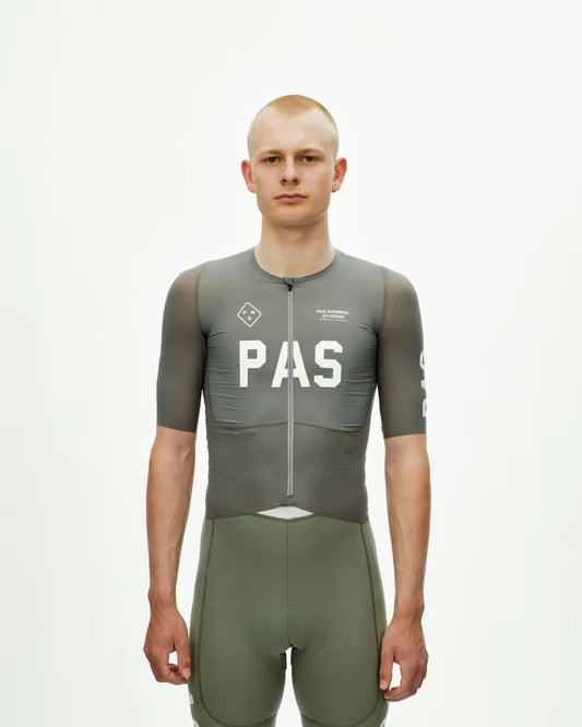 Pas Normal Studios - Men's PAS Mechanism Pro Jersey - Grey Moss - Nuremberg, Germany