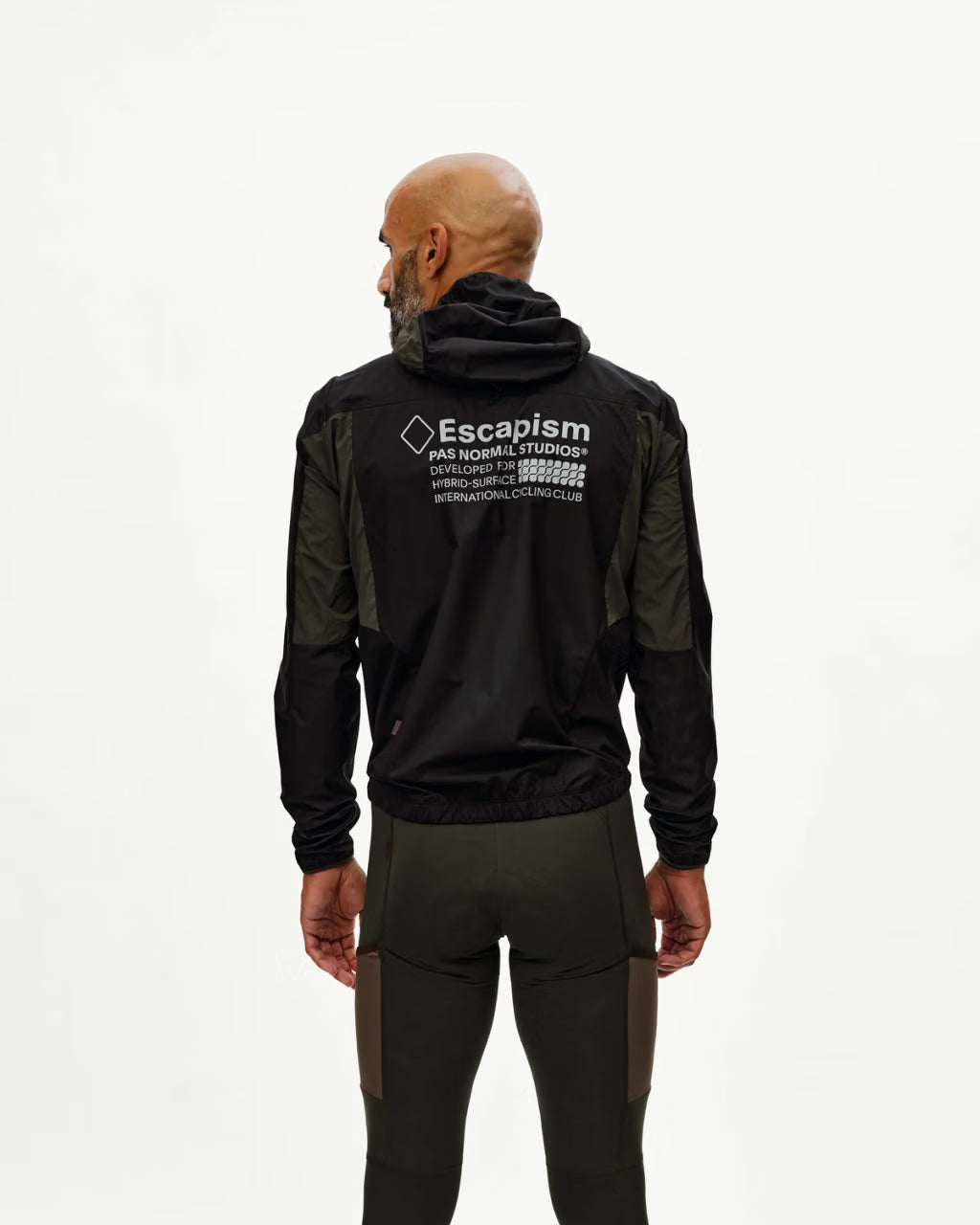 Pas Normal Studios - Men's Escapism Hooded Lightweight Jacket - Black - Nuremberg, Germany