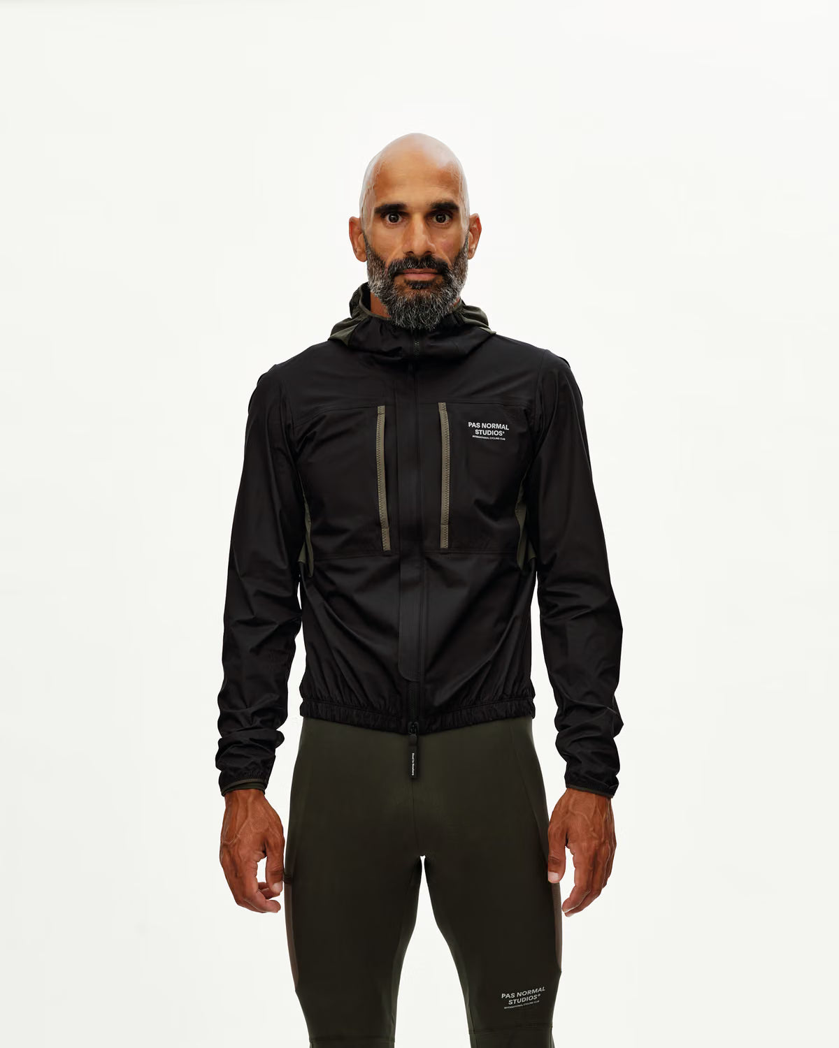 Pas Normal Studios - Men's Escapism Hooded Lightweight Jacket - Black - Nuremberg, Germany
