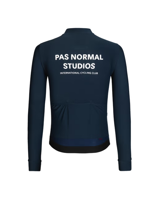 Pas Normal Studios - Men's Mechanism Long Sleeve Jersey - Navy - Nuremberg, Germany
