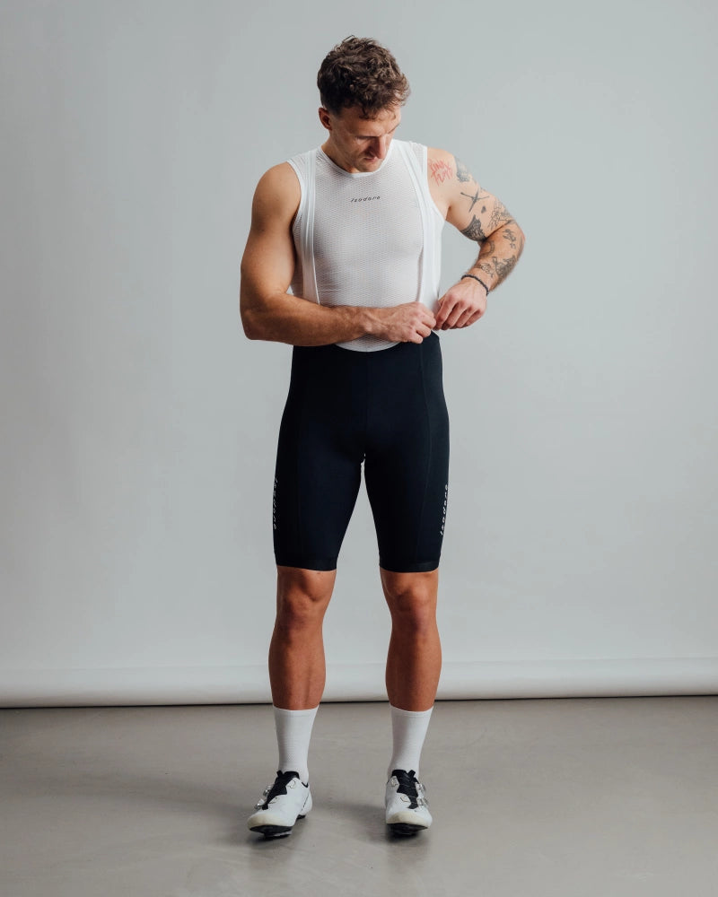 ISADORE - Men's Debut Bib Shorts - Black & White - Nuremberg, Germany