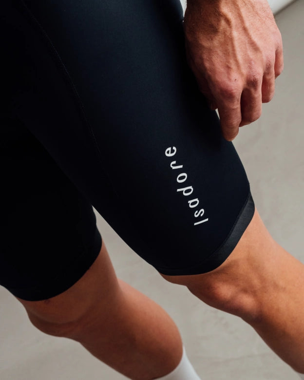 ISADORE - Men's Debut Bib Shorts - Black & White - Nuremberg, Germany