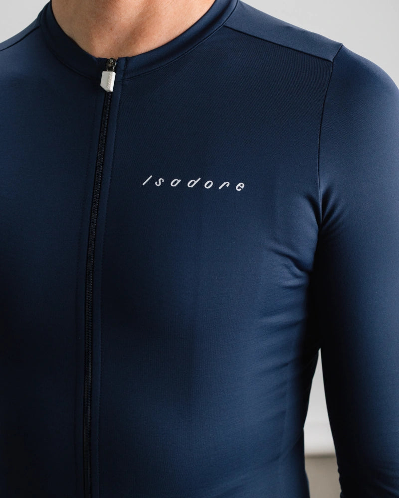 ISADORE - Men's Debut Long Sleeve Jersey - Navy - Nuremberg, Germany 