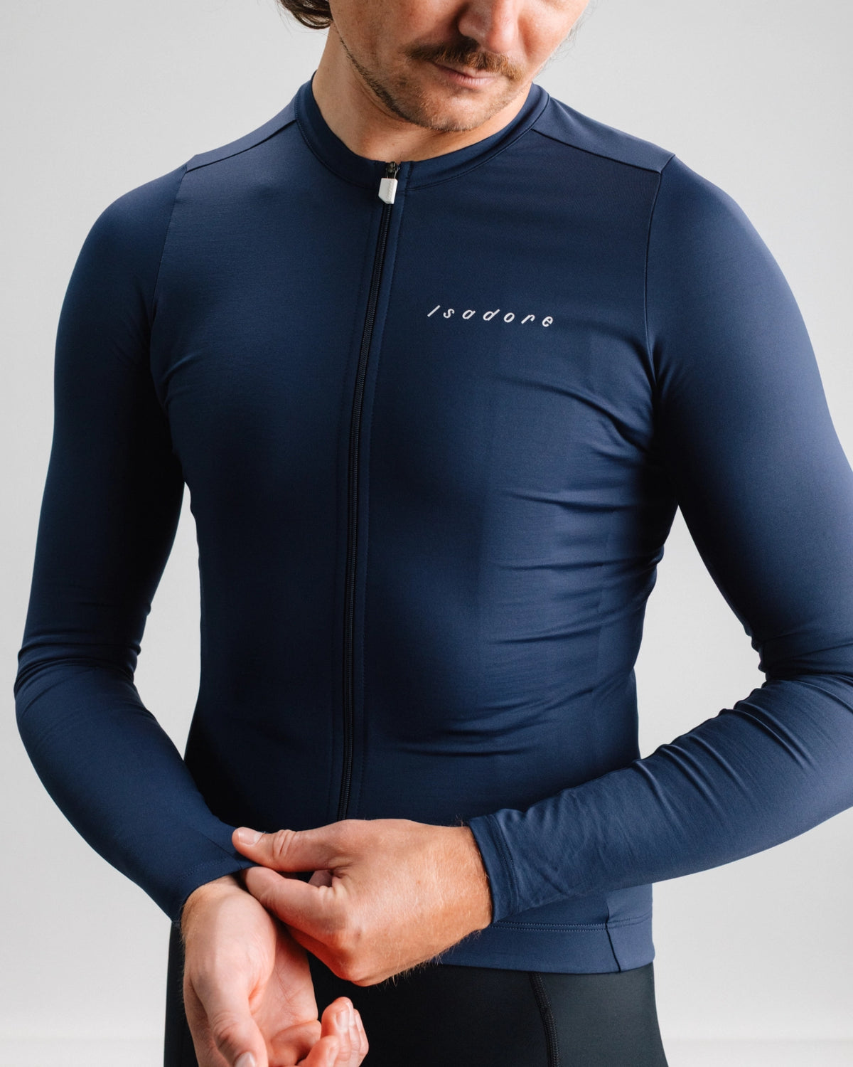 ISADORE - Men's Debut Long Sleeve Jersey - Navy - Nuremberg, Germany 