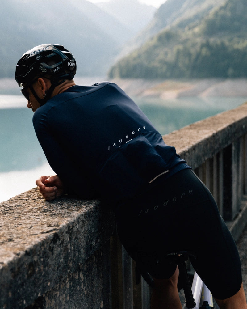 ISADORE - Men's Debut Long Sleeve Jersey - Navy - Nuremberg, Germany 