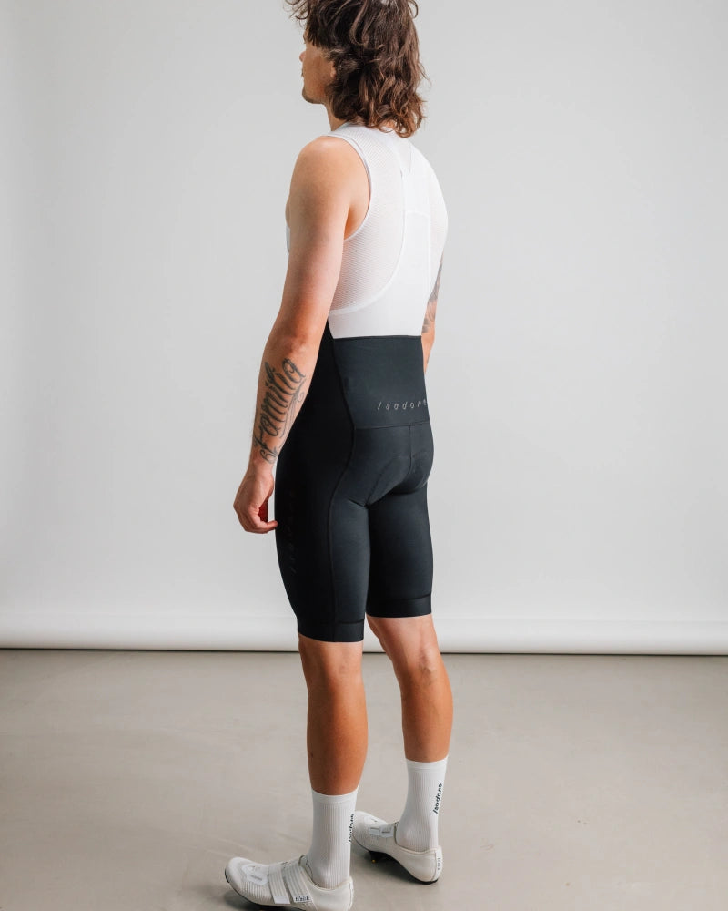ISADORE - Men's Debut Thermal Bib Shorts - Black - Nuremberg, Germany