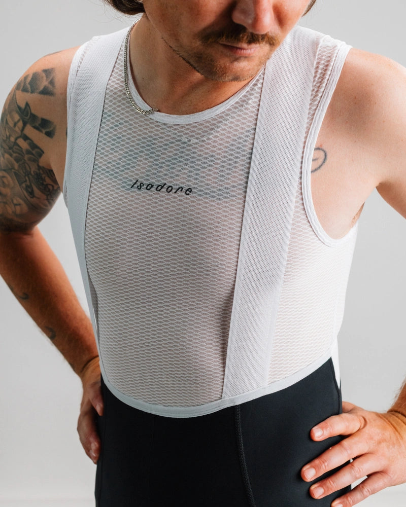ISADORE - Men's Debut Thermal Bib Shorts - Black - Nuremberg, Germany