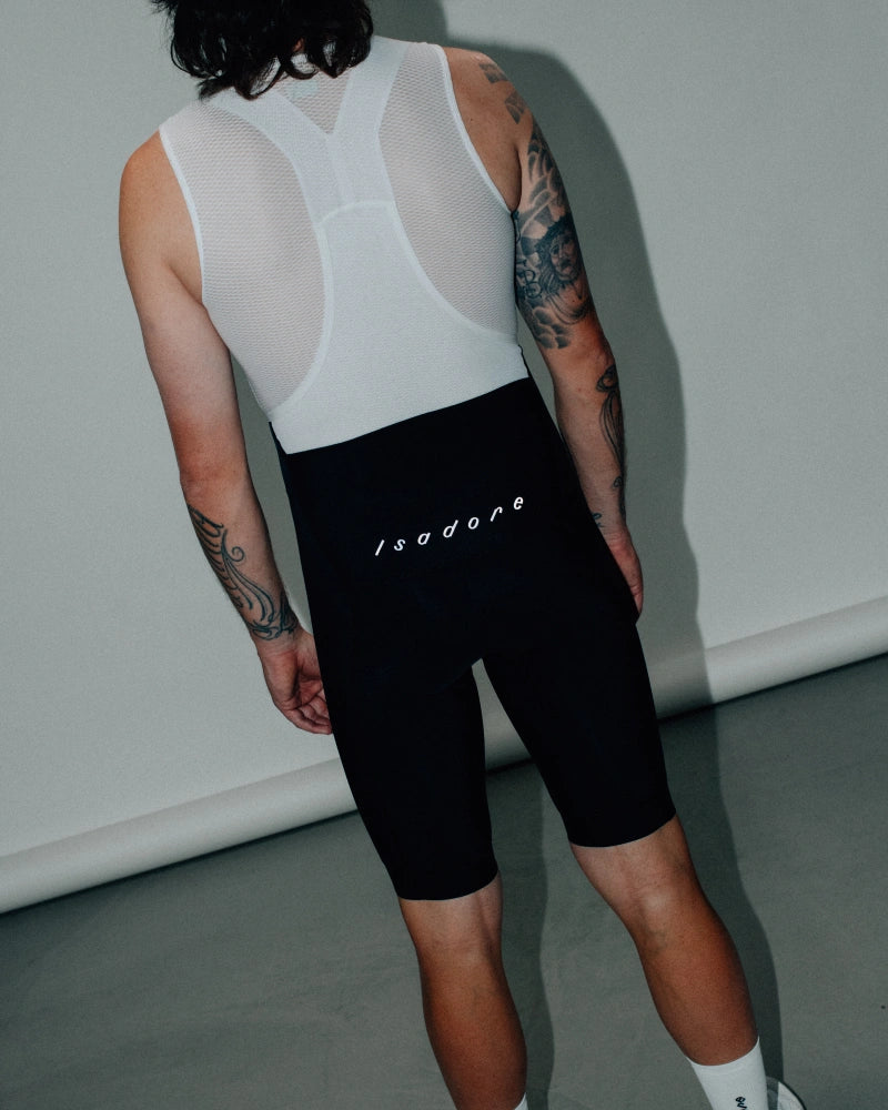ISADORE - Men's Debut Thermal Bib Shorts - Black - Nuremberg, Germany