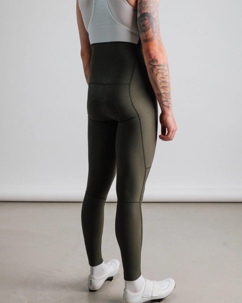 ISADORE - Men's Debut Thermal Tights - Olive Green - Nuremberg, Germany