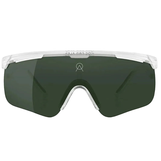 ALBA OPTICS -  Delta Glasses - Crystal Glossy - VZUM Leaf