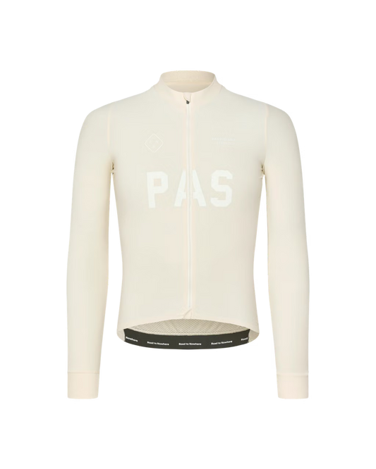 Pas Normal Studios - Men's Mechanism Long Sleeve Jersey - Sand - Nuremberg, Germany
