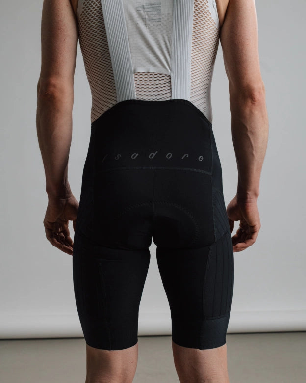 ISADORE - Men's Echelon Aero Bib Shorts - Black - Nuremberg, Germany