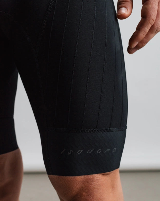 ISADORE - Men's Echelon Aero Bib Shorts - Black - Nuremberg, Germany