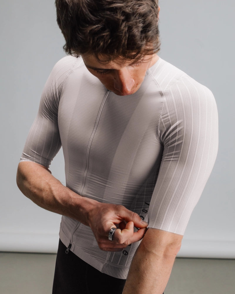 ISADORE - Men's Echelon Aero Jersey - Gray Lilac - Nuremberg, Germany