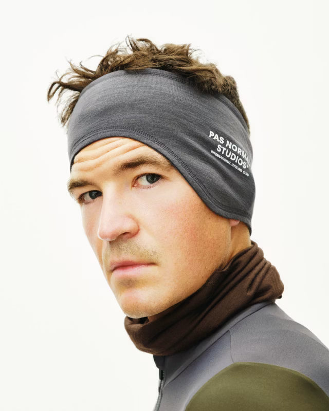 Pas Normal Studios - Logo Merino Headband - Steel - Nuremberg, Germany 2