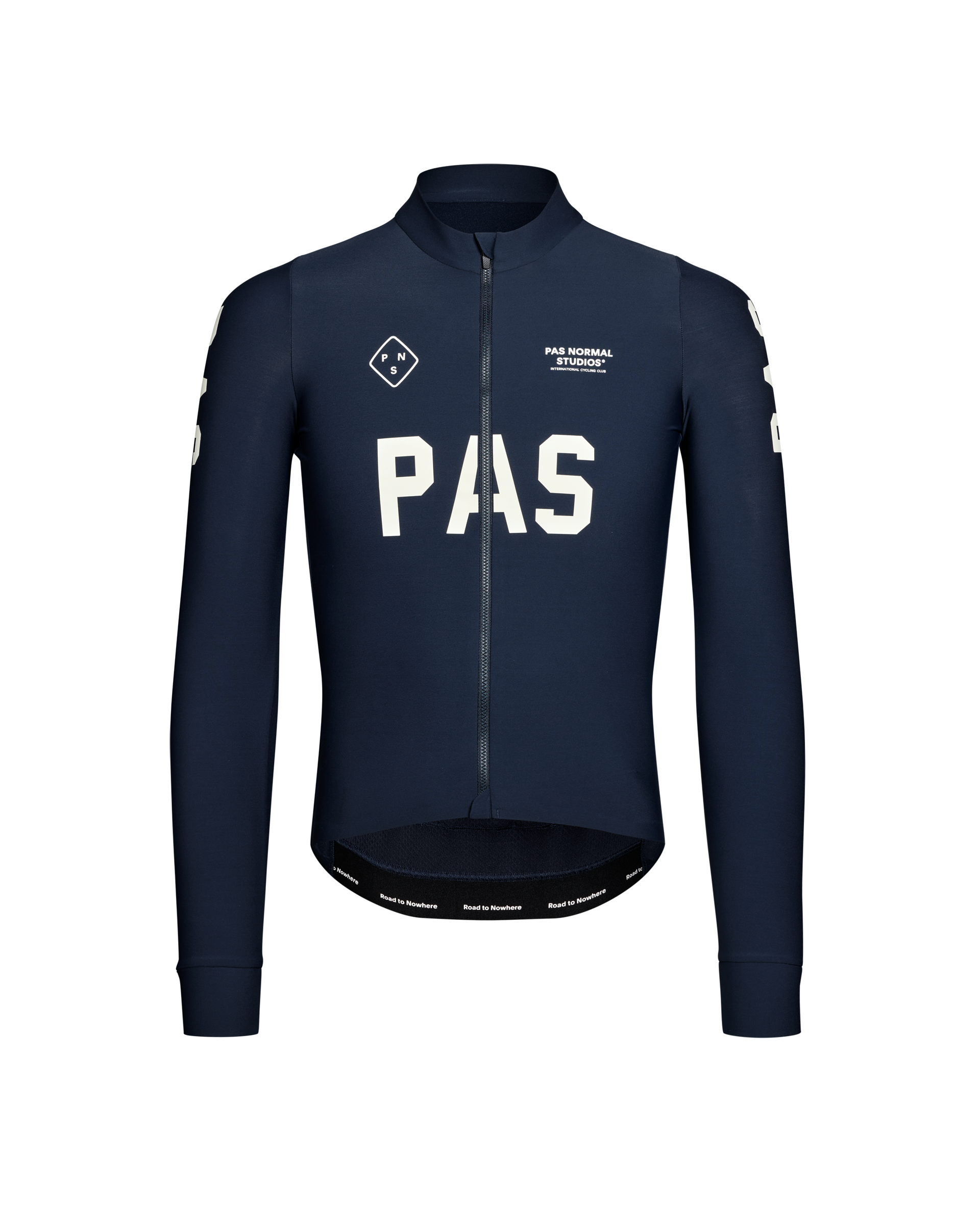 Pas Normal Studios - PAS Mechanism Long Sleeve Jersey - Navy - Nuremberg, Germany 