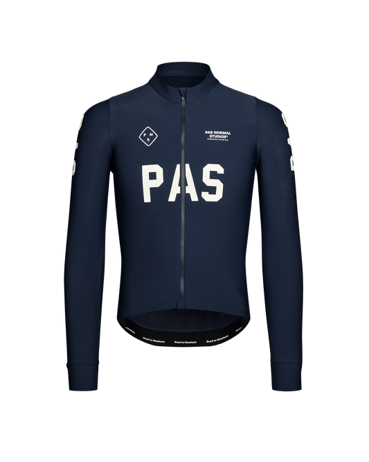 Pas Normal Studios - PAS Mechanism Long Sleeve Jersey - Navy - Nuremberg, Germany 