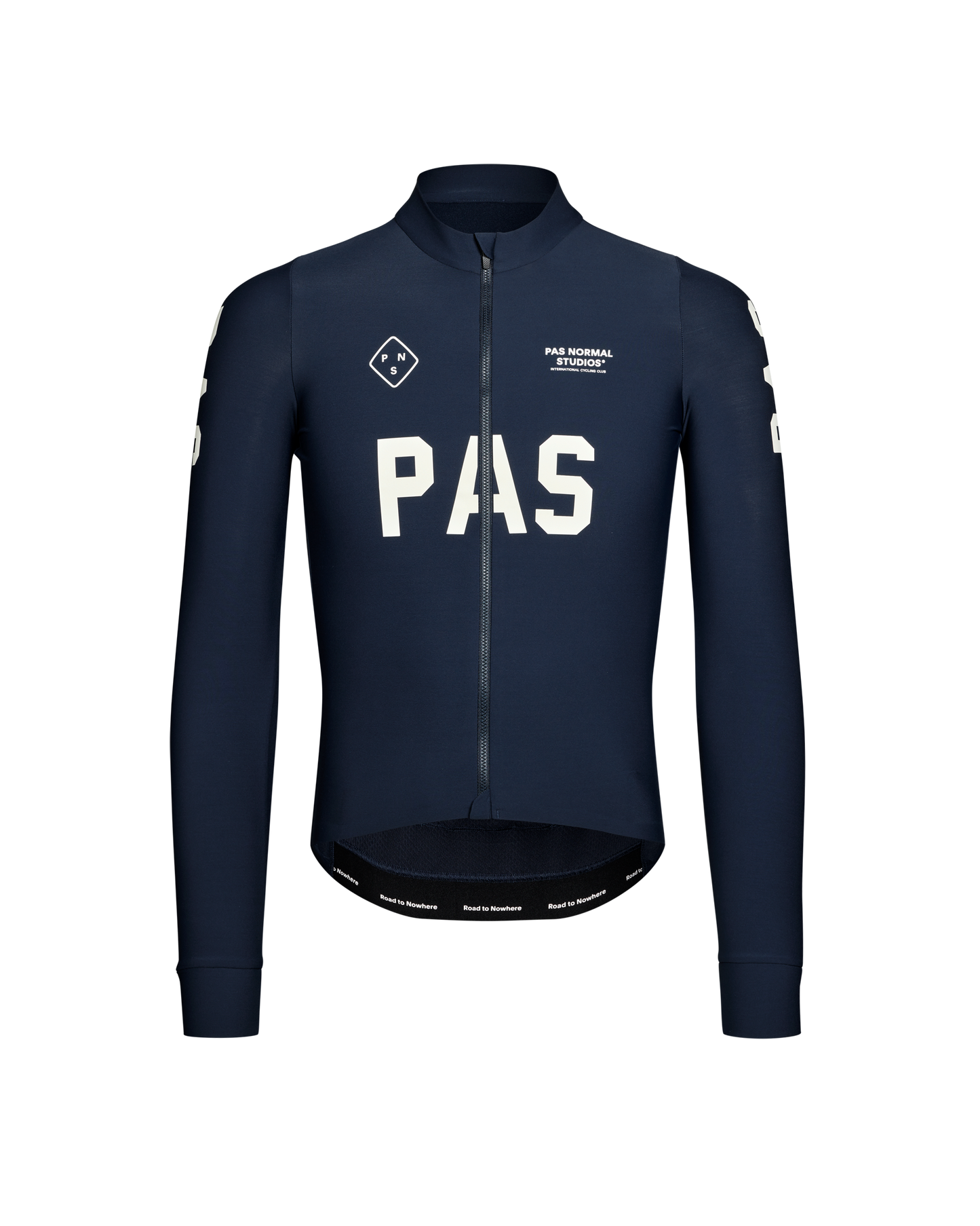 Pas Normal Studios - PAS Mechanism Long Sleeve Jersey - Navy - Nuremberg, Germany 