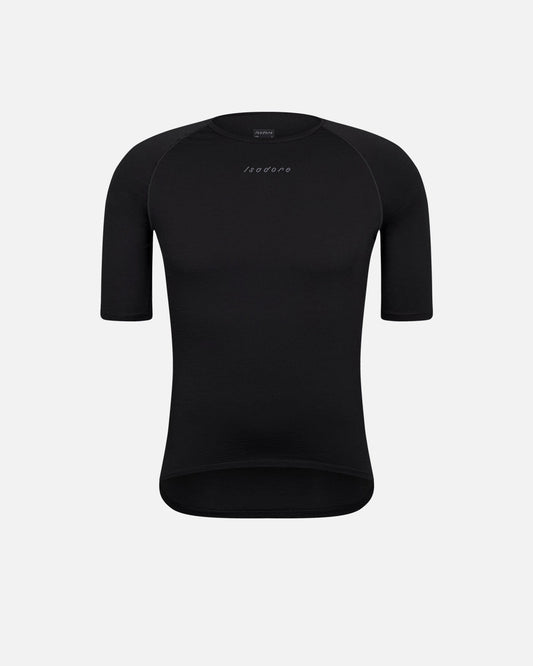 ISADORE - Merino Short Sleeve Baselayer - Black - Nuremberg, Germany 