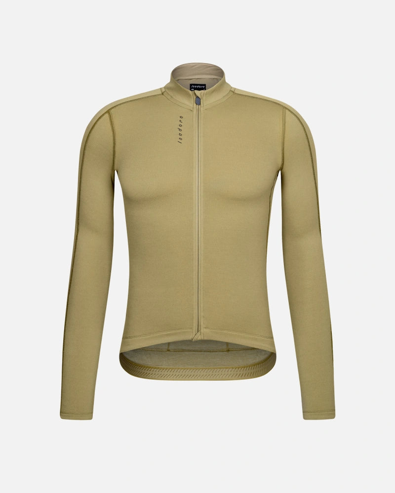 ISADORE - Men's Signature Merino Tech Long Sleeve Jersey - Cedar - Nuremberg, Germany