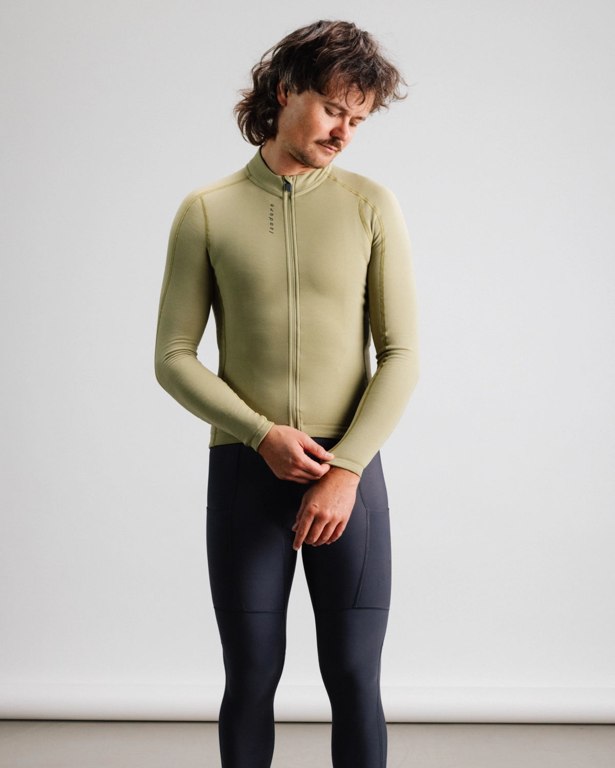 ISADORE - Men's Signature Merino Tech Long Sleeve Jersey - Cedar - Nuremberg, Germany