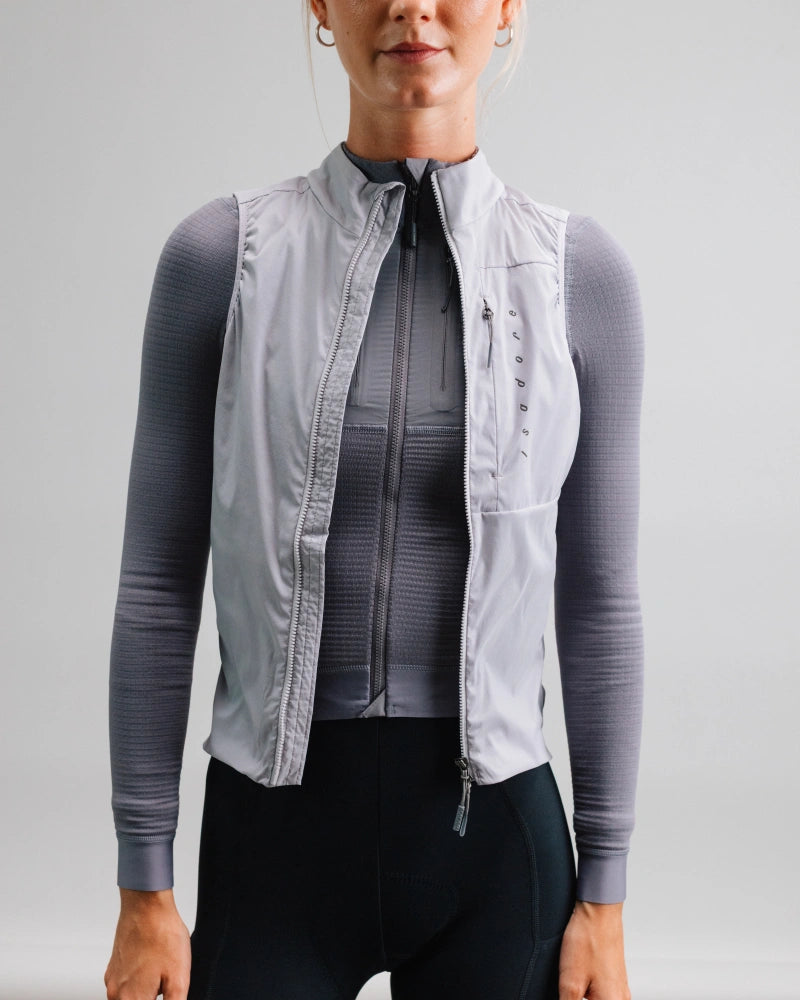 ISADORE - Women's Insulated Gilet - Lilac Marble - Nuremberg, Germany