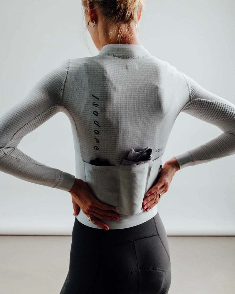 ISADORE - Women's Alternative Winter Long Sleeve Jersey - Lunar Rock - Nuremberg, Germany