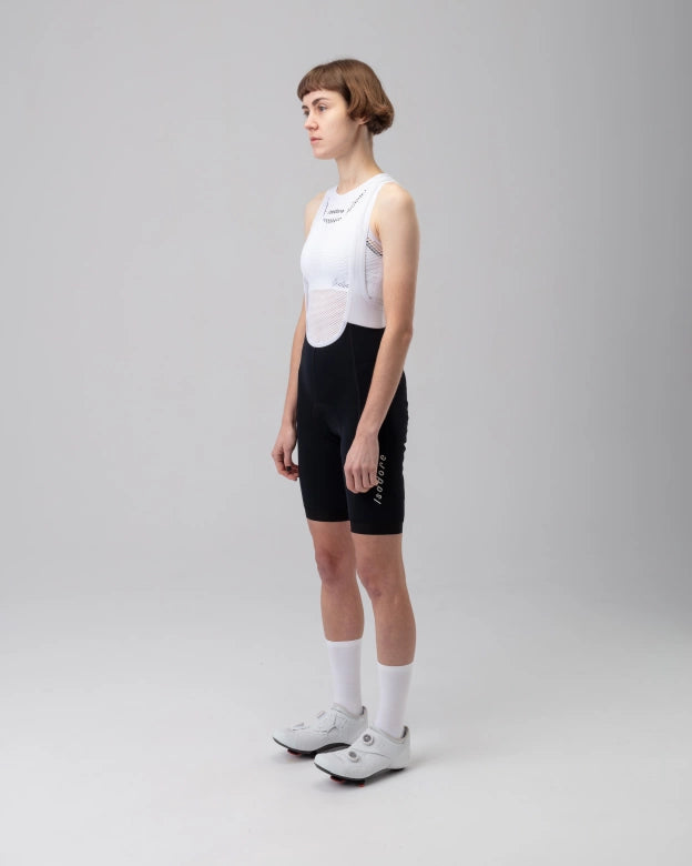 ISADORE - Women's Debut Bib Shorts - Black & White - Nuremberg, Germany