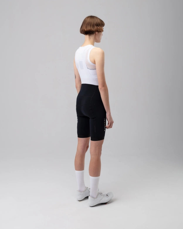 ISADORE - Women's Debut Bib Shorts - Black & White - Nuremberg, Germany