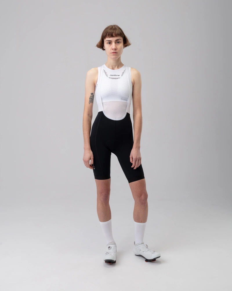 ISADORE - Women's Debut Bib Shorts - Black & White - Nuremberg, Germany