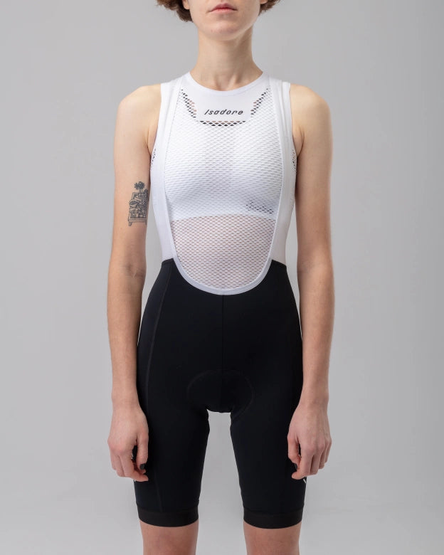 ISADORE - Women's Debut Bib Shorts - Black & White - Nuremberg, Germany