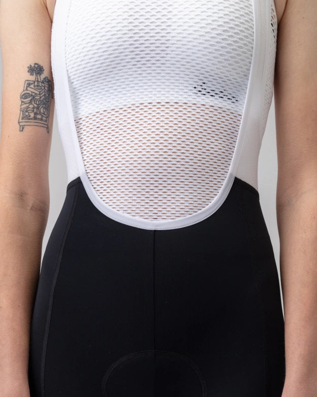 ISADORE - Women's Debut Bib Shorts - Black & White - Nuremberg, Germany