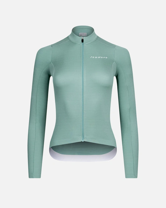 ISADORE - Women's Debut Merino Long Sleeve Jersey - Creme de Menthe - Nuremberg, Germany