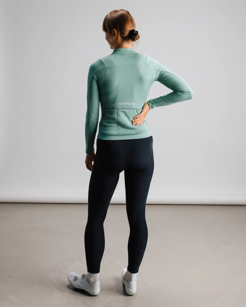 ISADORE - Women's Debut Merino Long Sleeve Jersey - Creme de Menthe - Nuremberg, Germany