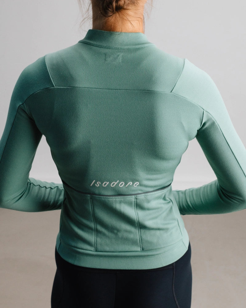ISADORE - Women's Debut Merino Long Sleeve Jersey - Creme de Menthe - Nuremberg, Germany