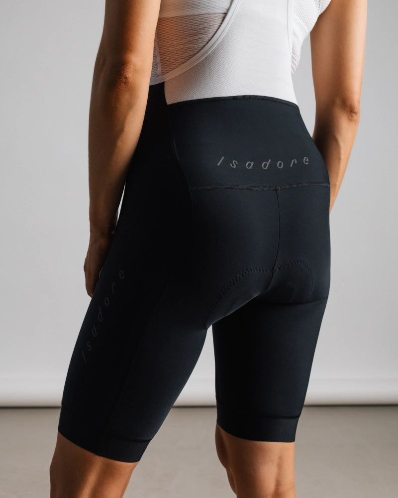 ISADORE - Women's Debut Thermal Bib Shorts - Black - Nuremberg, Germany