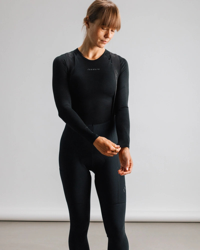 ISADORE - Women's Merino Long Sleeve Baselayer 150g - Black - Nuremberg, Germany