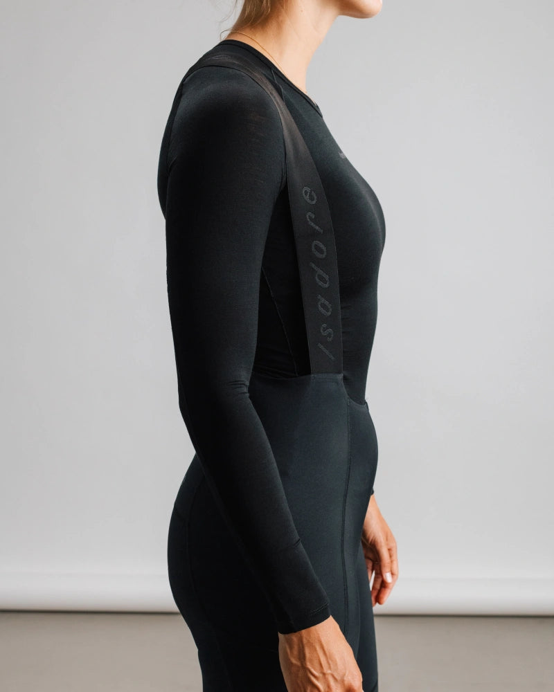 ISADORE - Women's Merino Long Sleeve Baselayer 150g - Black - Nuremberg, Germany