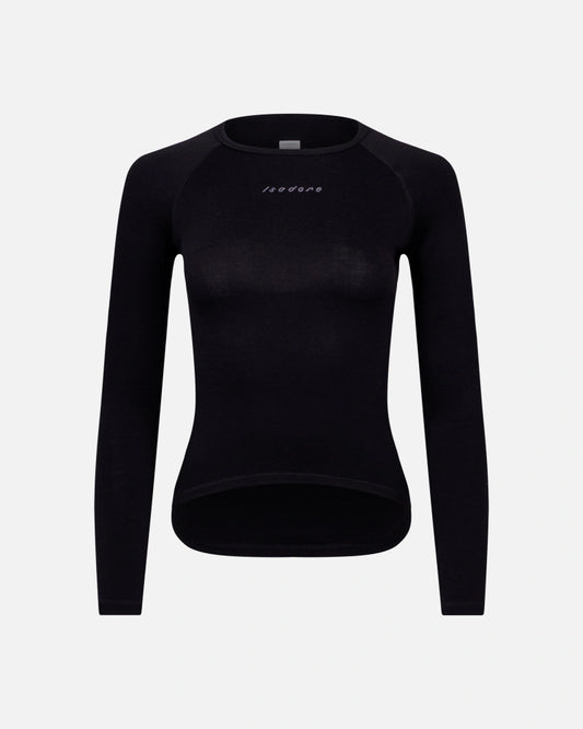 ISADORE - Women's Merino Long Sleeve Baselayer 150g - Black - Nuremberg, Germany